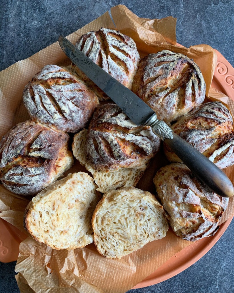 Eight Grain Cheese & Onion Sourdough Wreath