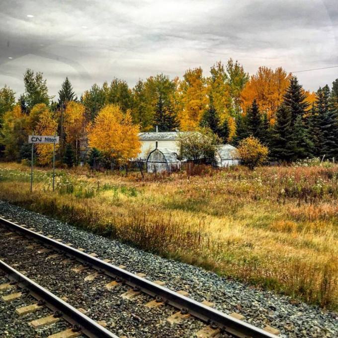 A "Stop" en route on The Canadian