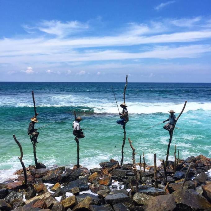 Stilt Fisherman at Weligama