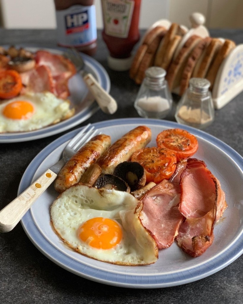 Simple Grilled B & B Breakfast