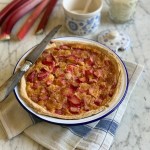 Amish Rhubarb & Custard Pie