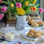 An Afternoon Tea with Scones and Win 12 pieces of Penzance Dinnerware with Churchill!