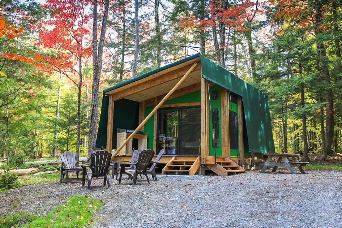 ready-to-camp ÉTOILE in parc national d’Opémican