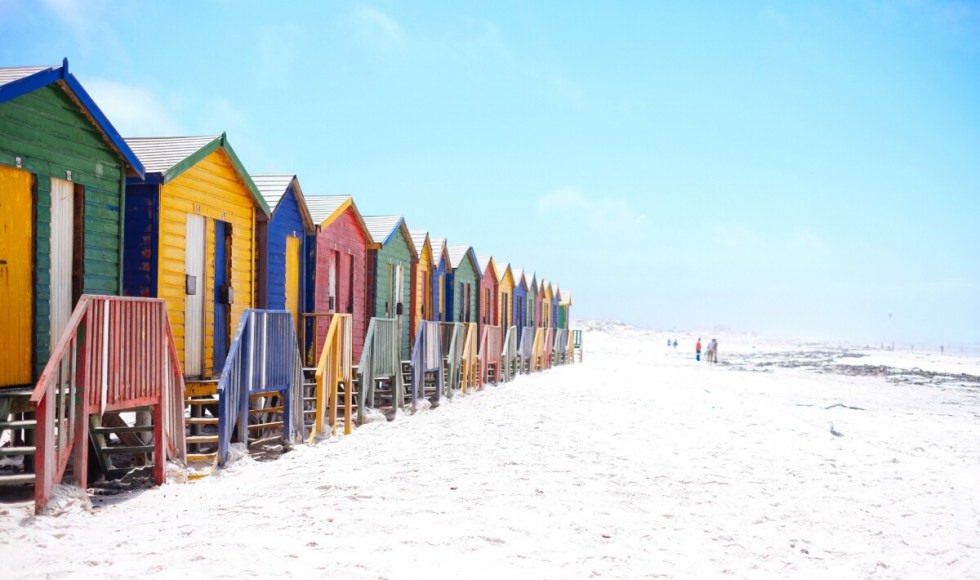 beach huts