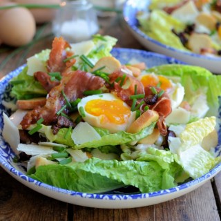 Bacon and Egg Caesar Salad