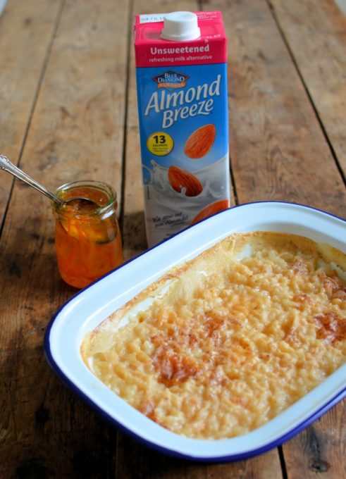 Baked Rice Pudding with Marmalade