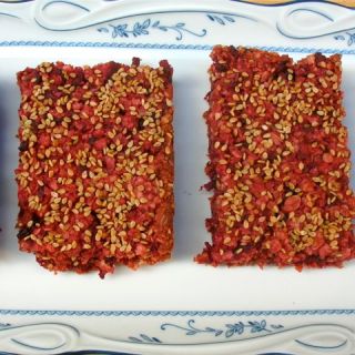 A Harvest Treat: Beetroot Flapjacks