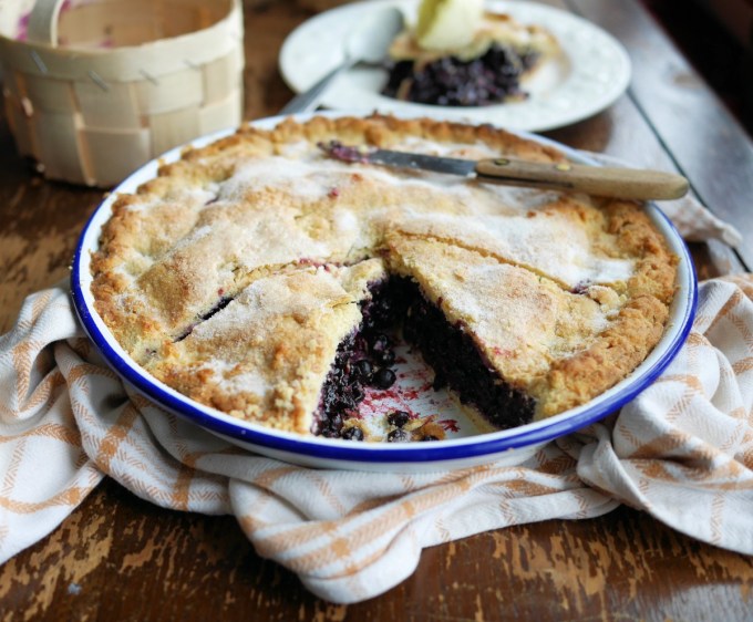 Bilberry Plate Pie