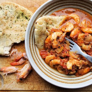 Tiger Prawn Curry with Basmati Rice (5:2 Diet)