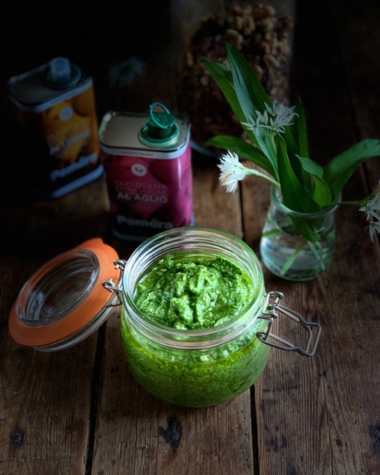 Wild Garlic & Walnut Pesto