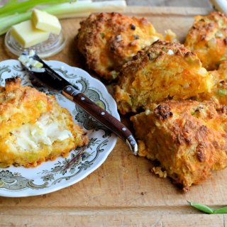 Cheese and Spring Onion Scones 9