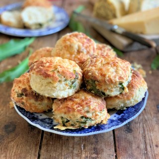 Sourdough Cheese & Wild Garlic Scones