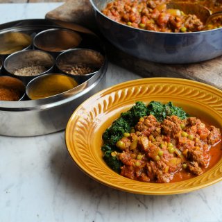 Minced Beef and Mint Kheema