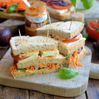 Veggie Club Sandwich