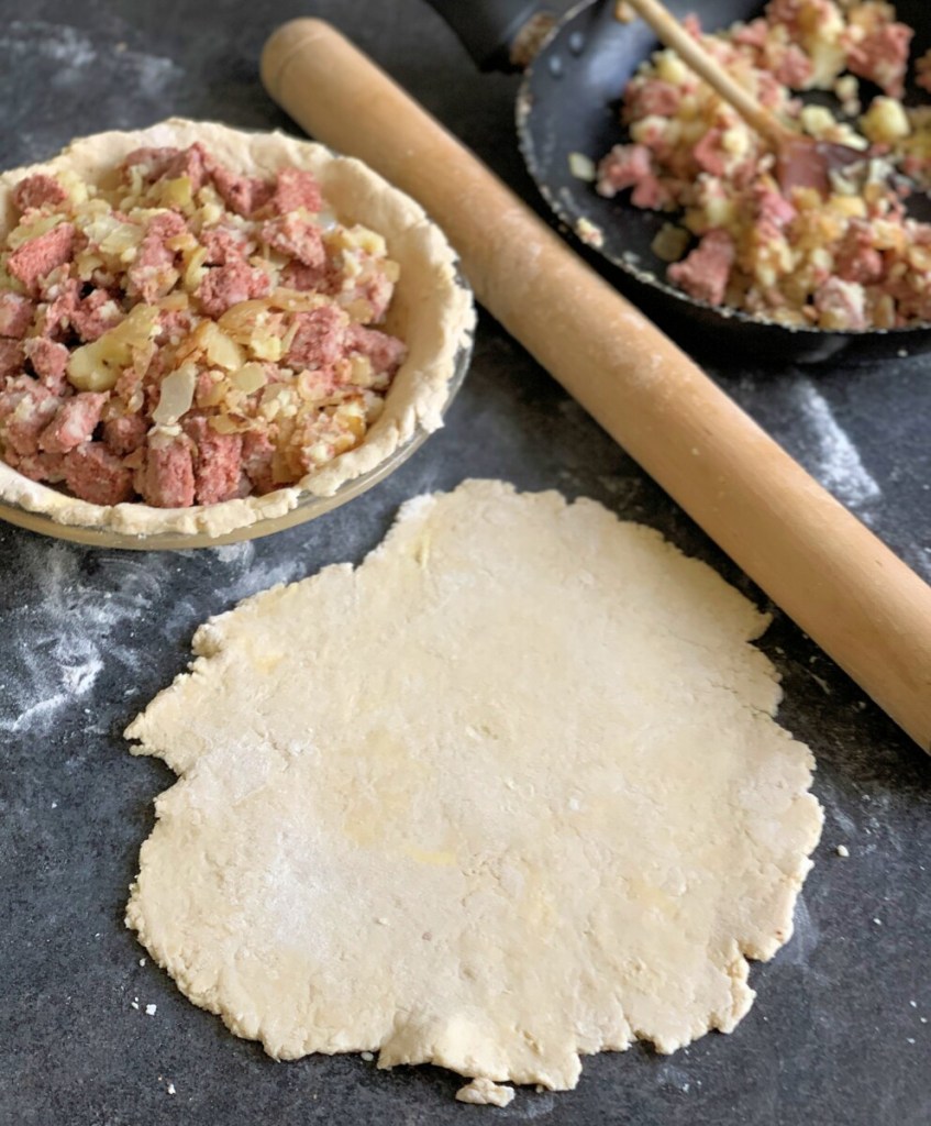 Corned Beef & Potato Pie