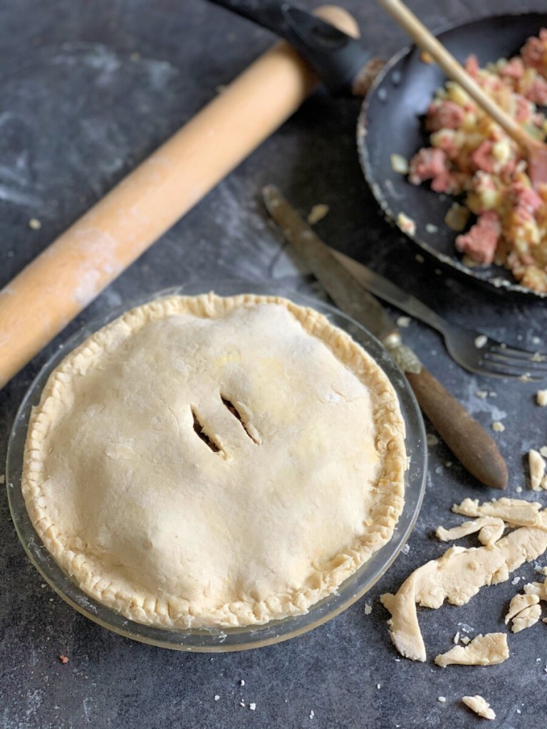 Turn dough on to a floured surface and knead lightly. Roll out and use as required.