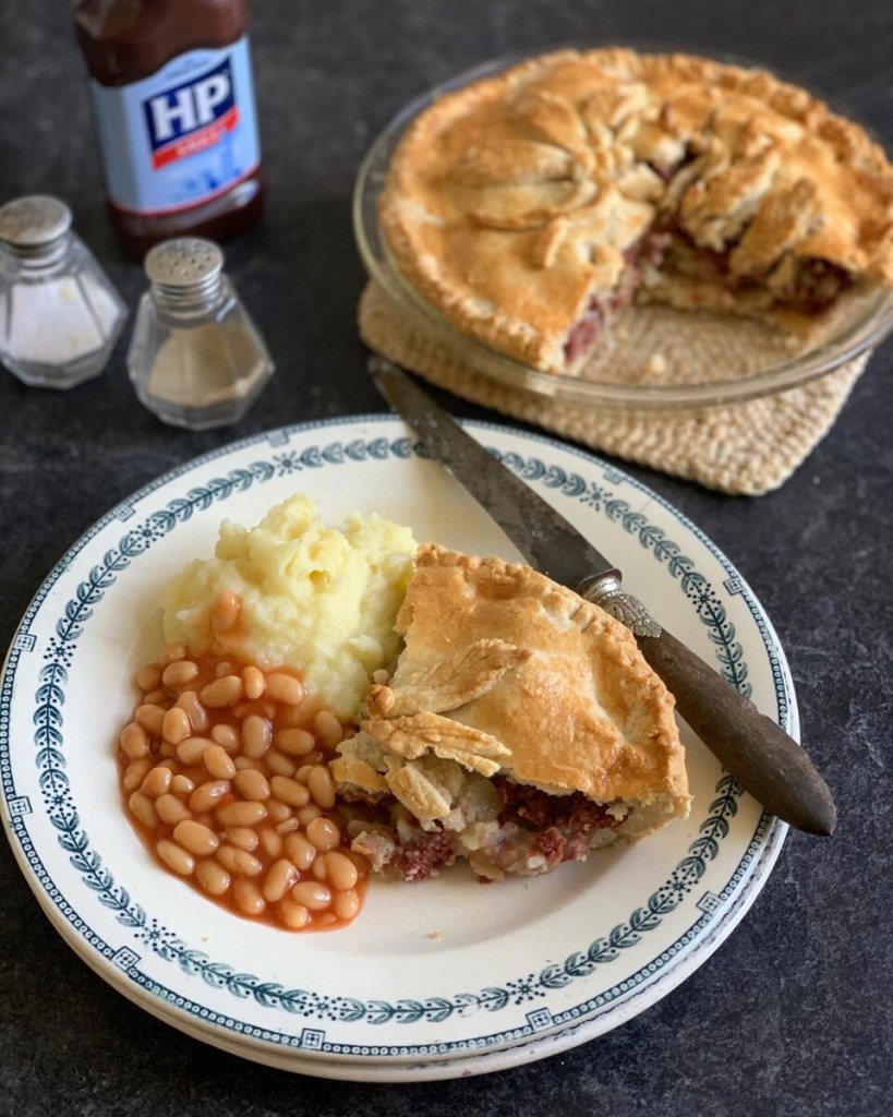 Corned Beef & Potato Pie