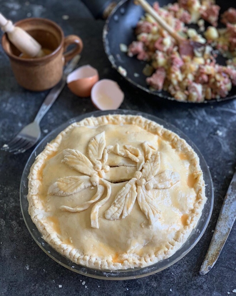 Corned Beef & Potato Pie