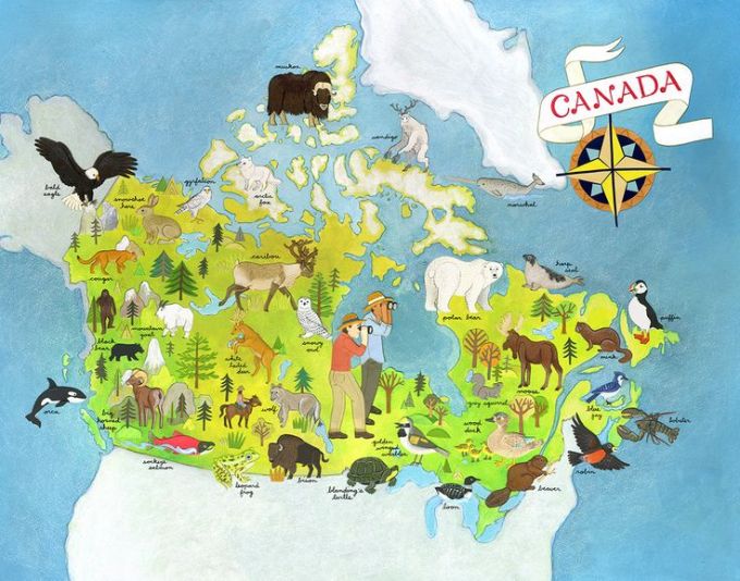 Map of Canada