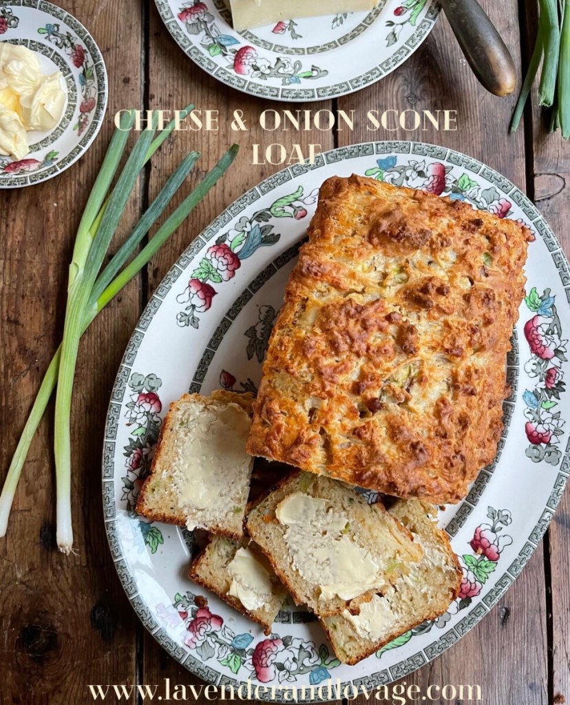 Cheese & Onion Scone Loaf