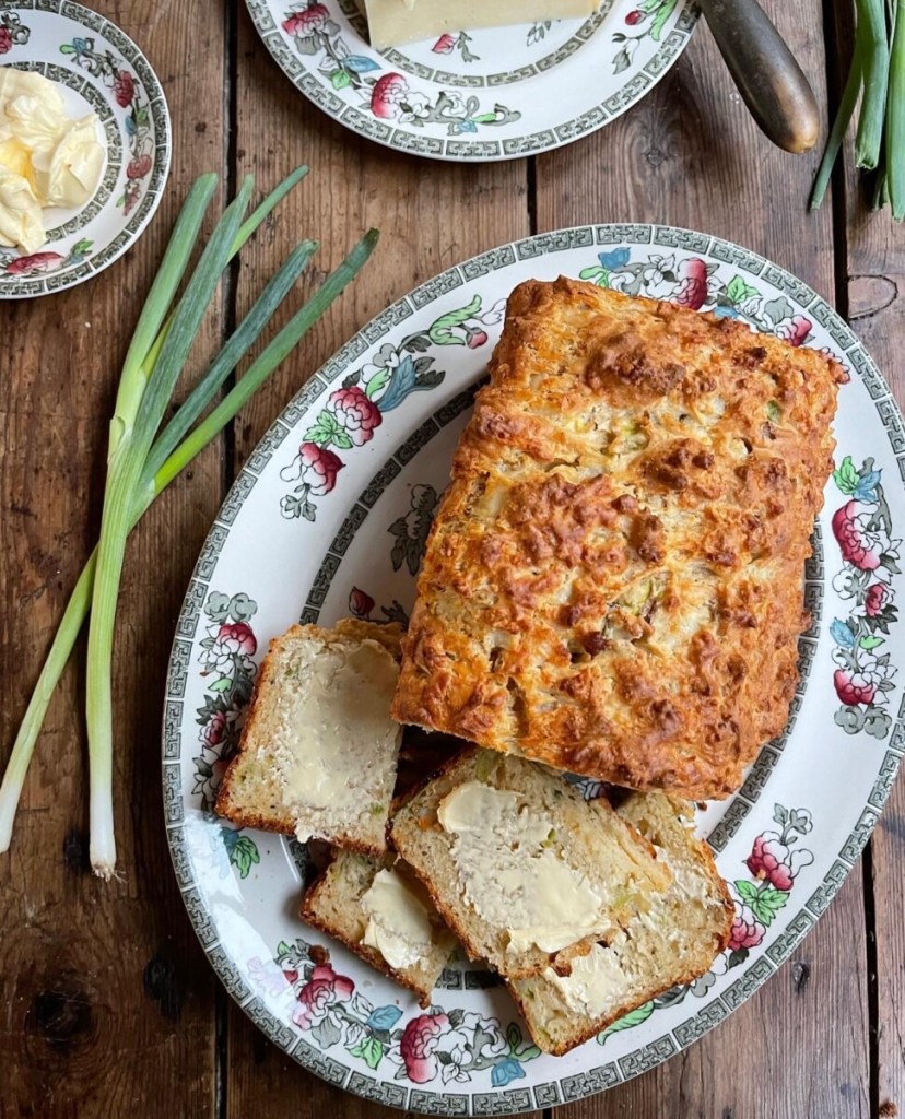 Cheese & Onion Scone Loaf