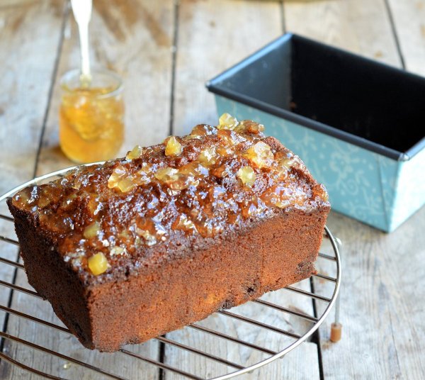 The Lavender & Lovage Weekend Bakery: Sticky Ginger Marmalade Tea Loaf Recipe