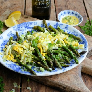 Summery Asparagus Gribiche for Brunch