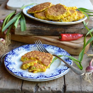 5:2 Diet Fast Day Recipe: Wild Garlic and Chilli Sweetcorn Fritters (185 Calories)