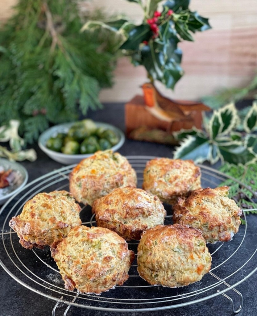 Bubble & Squeak Christmas Scones