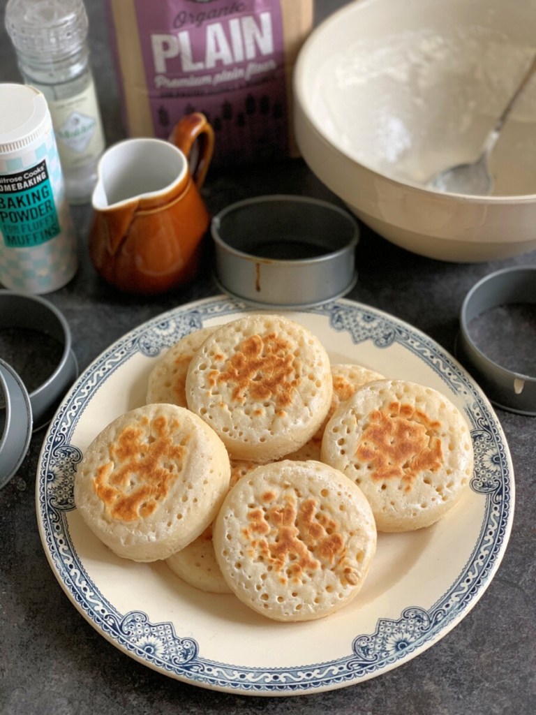 Easy Three Ingredient Sourdough Crumpets