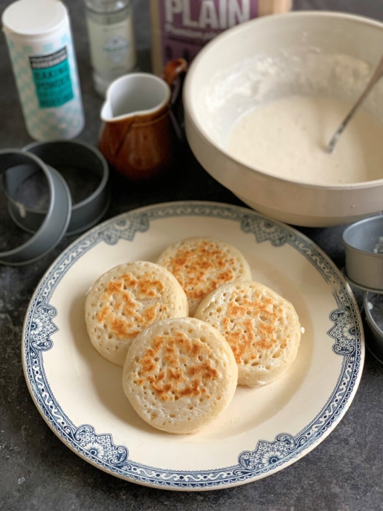 Easy Three Ingredient Sourdough Crumpets