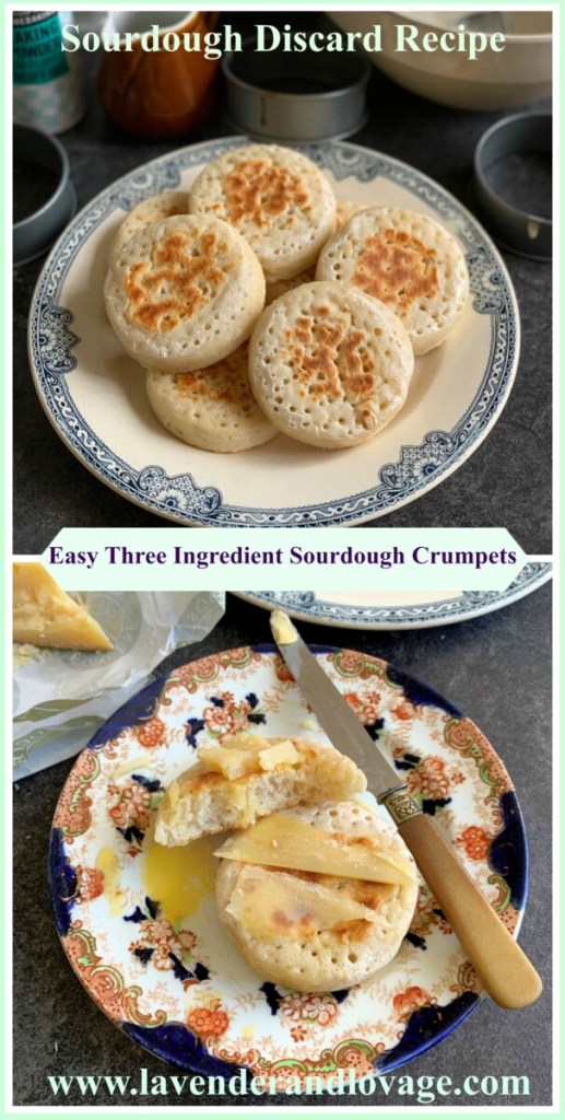 Easy Three Ingredient Sourdough Crumpets