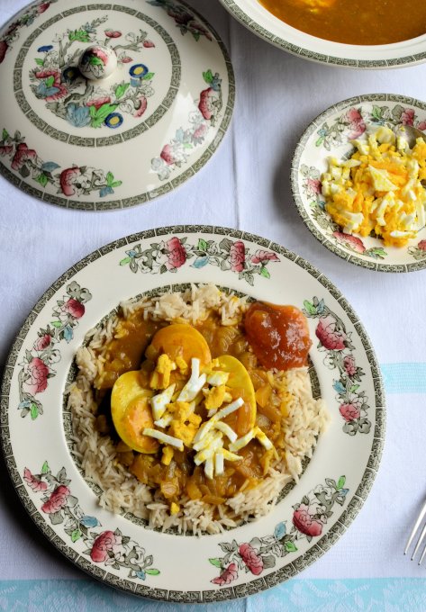 Edwardian Curried Eggs 