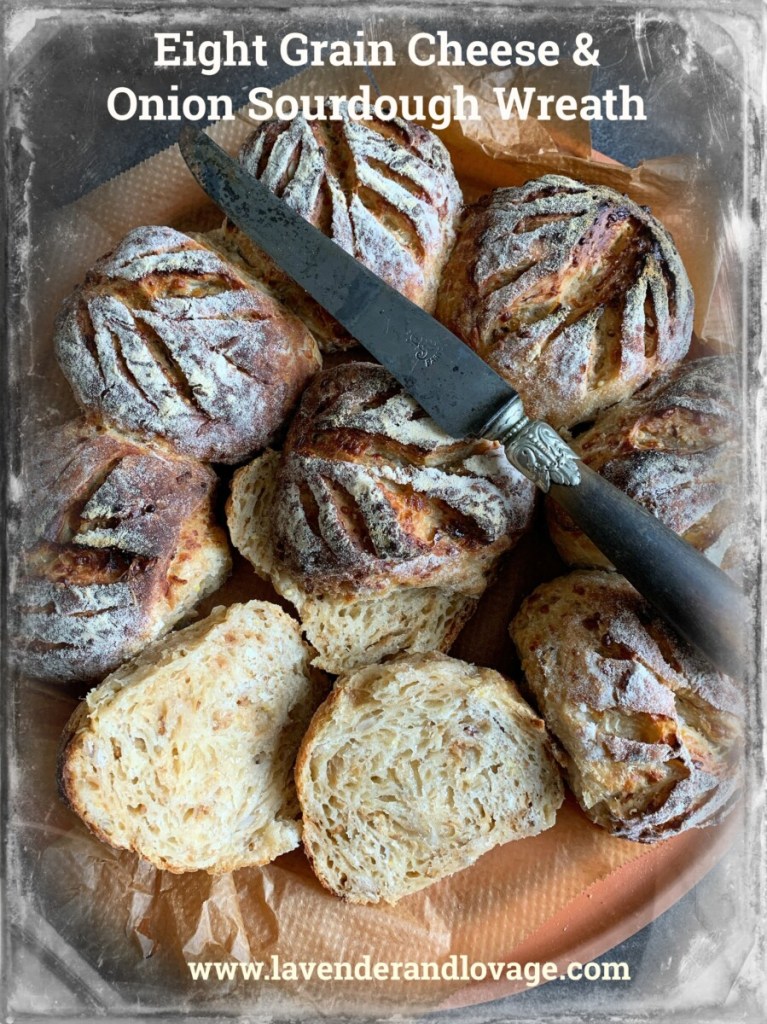 Eight Grain Cheese & Onion Sourdough Wreath