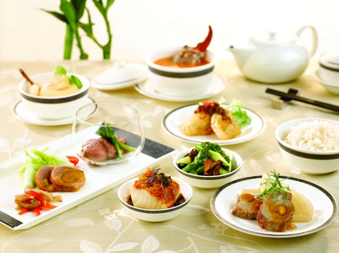 Chinese Food on-board Singapore Airlines