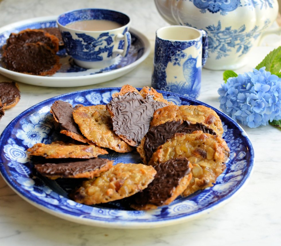 Stem Ginger Florentines