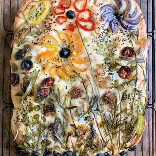 Sourdough "Focaccia Garden"