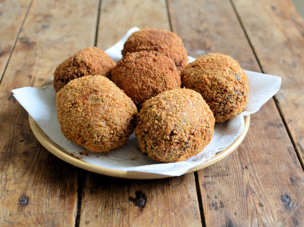 Freshly Cooked Scotch Eggs