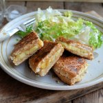 Garlic Bread Cheese Toastie