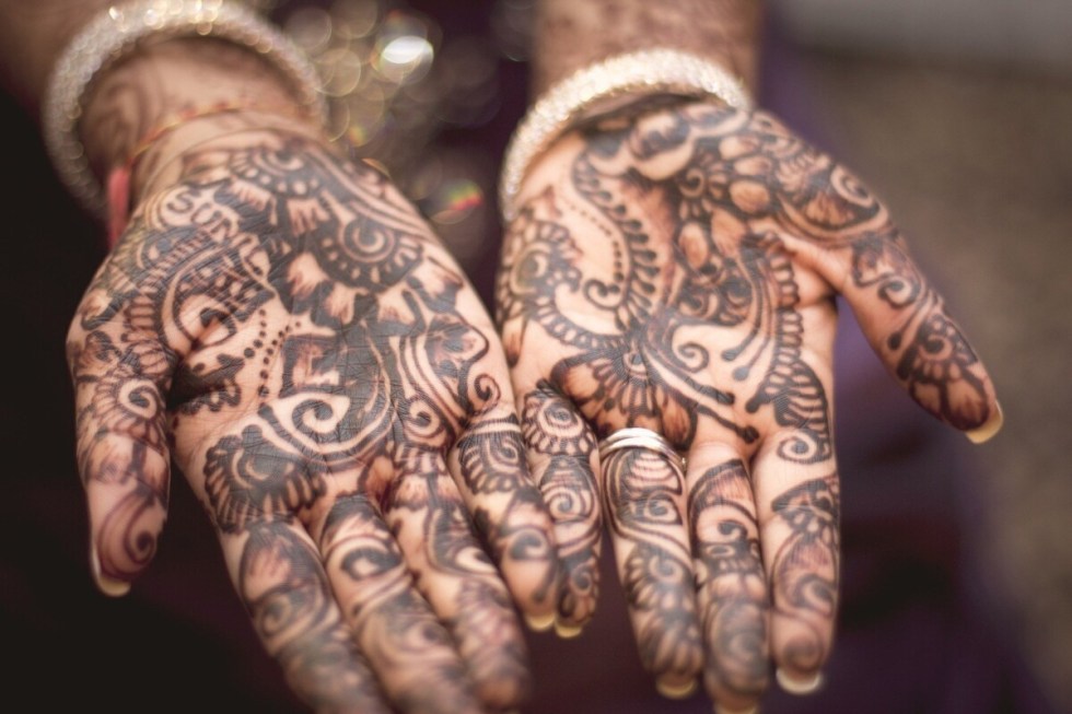 Indian Henna Hand