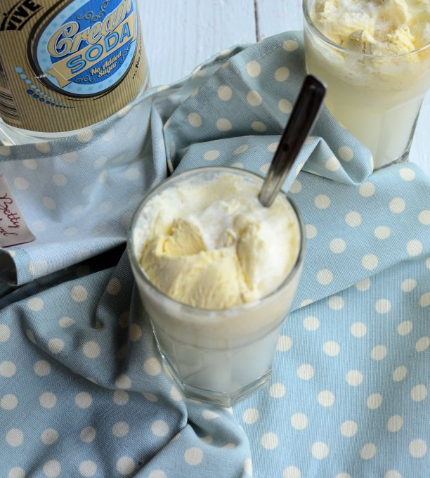 Ice Cream Soda (Low-Calorie)