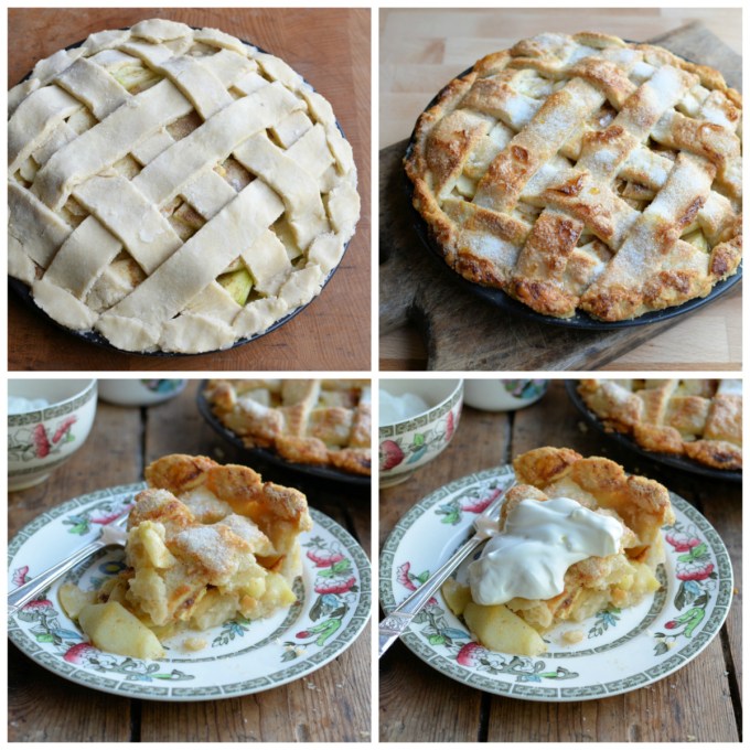 Old-Fashioned Lattice Apple Pie