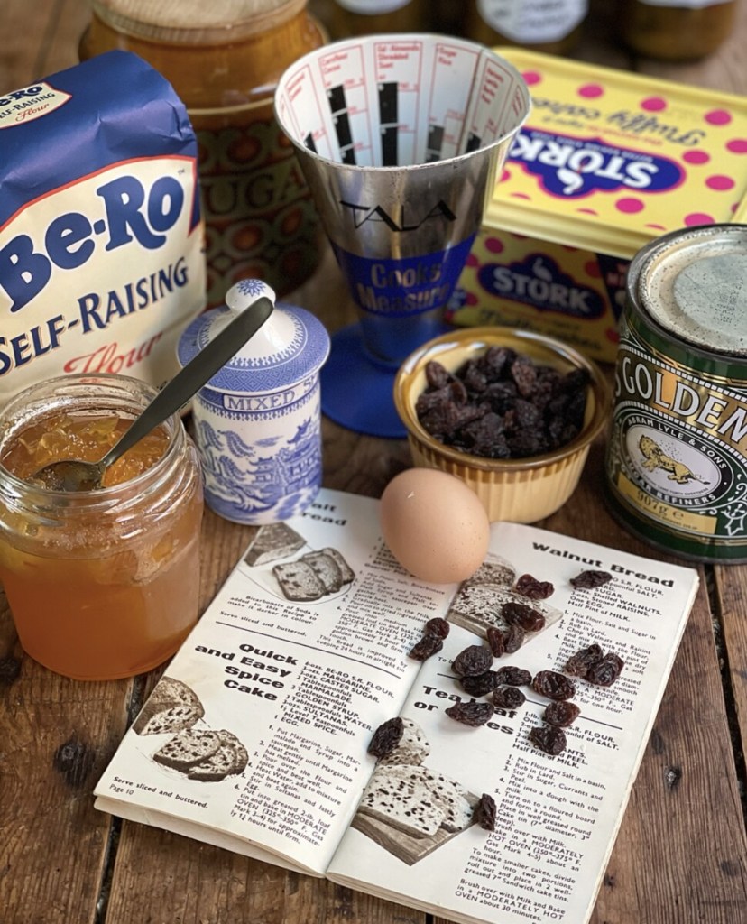 Ingredients for Spice Cake