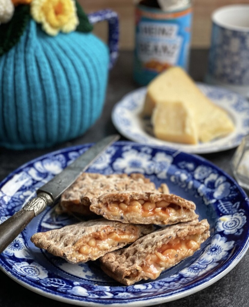 Cheesy Bean Bake (Toastie)