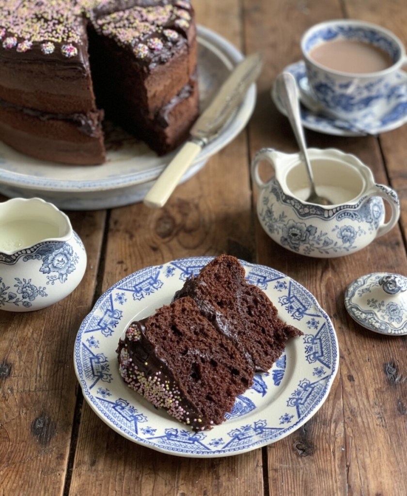 1960's Evaporated Milk Chocolate Cake