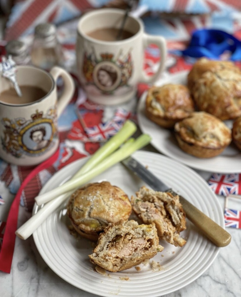 Little Coronation Chicken Pies