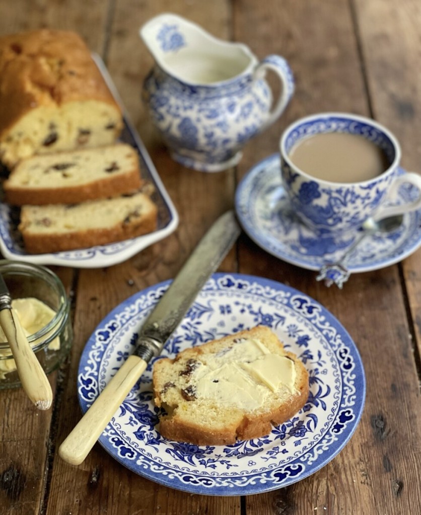 Sultana & Lemon Tea Loaf Cake