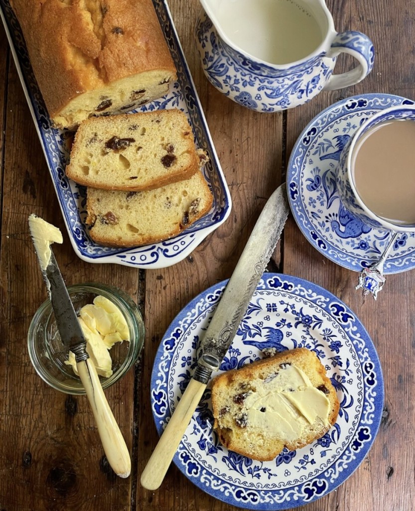 Sultana & Lemon Tea Loaf Cake