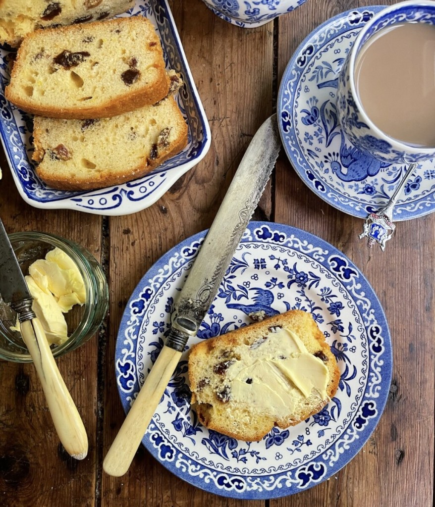 Sultana & Lemon Tea Loaf Cake