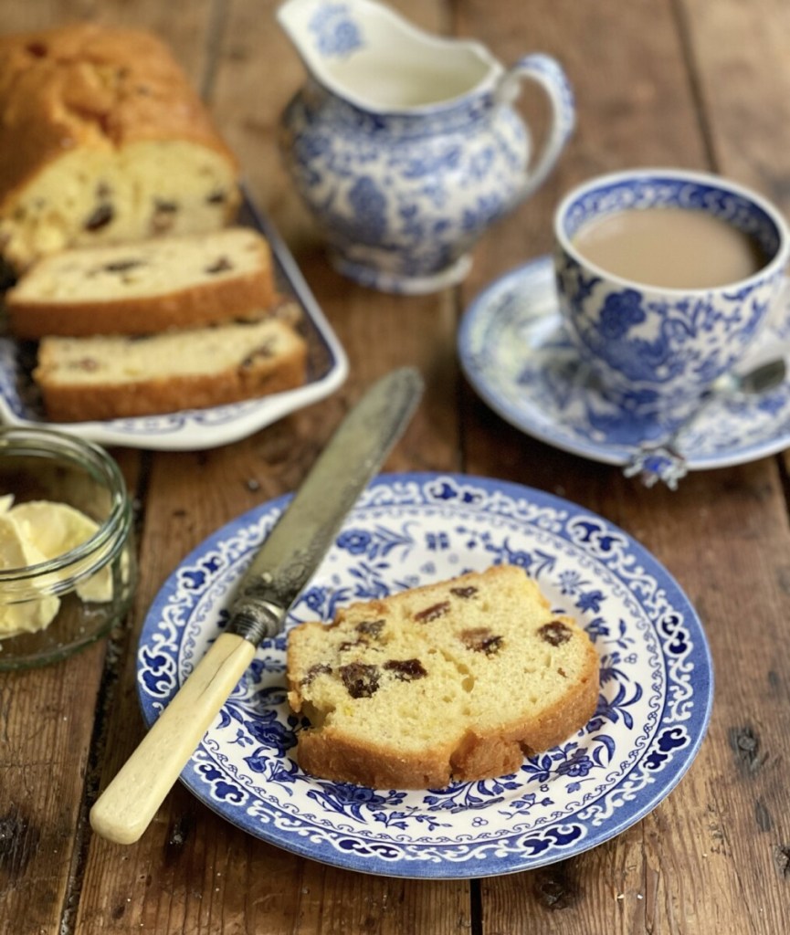 Sultana & Lemon Tea Loaf Cake